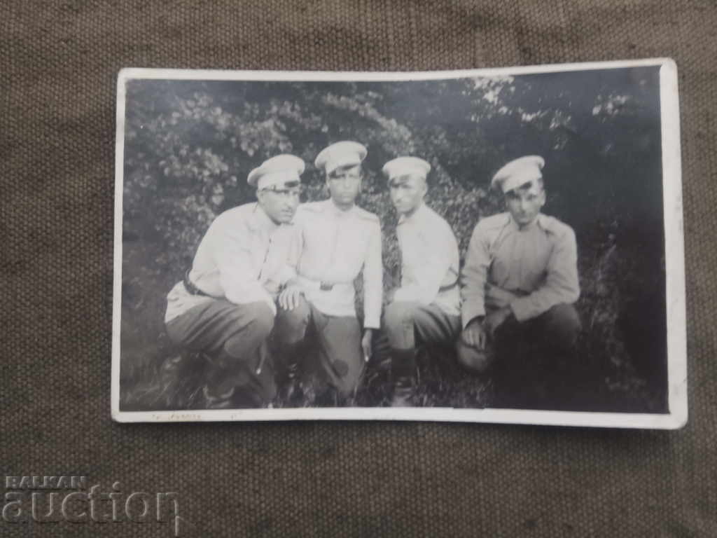 four military men