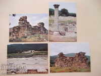 Lot of 4 pcs. postcards "Preslav" *