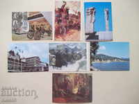 Лот от 7 бр. пощенски картички "Батак"*