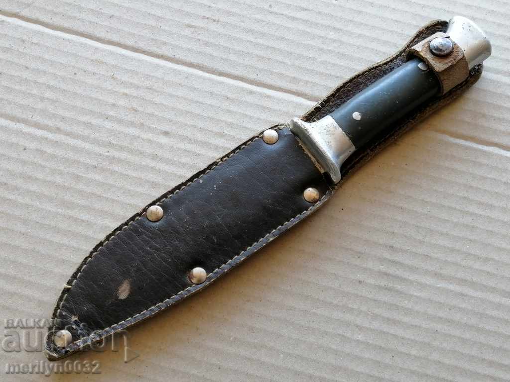 Auction An old tourist knife with a kama dagger, a blade Auction An old tourist knife with a kama dagger, a blade