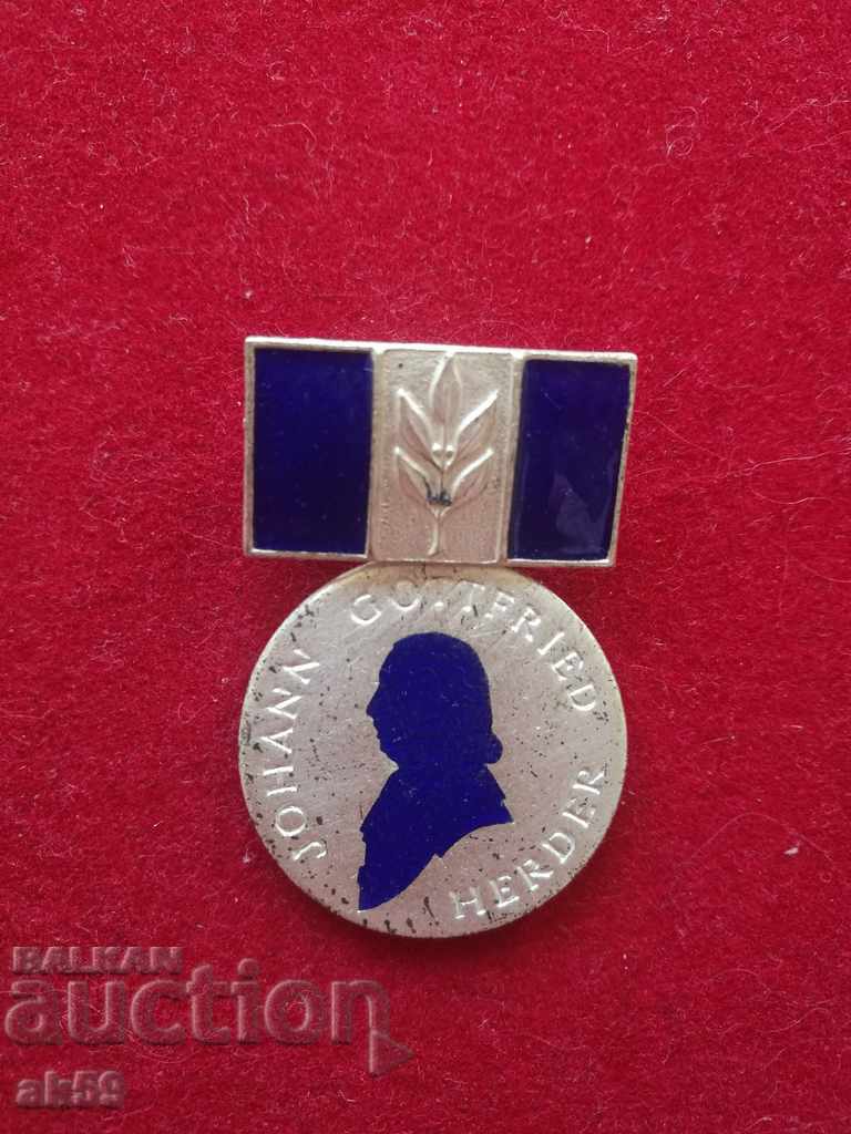 Herder's Badge Award 1957 GDR