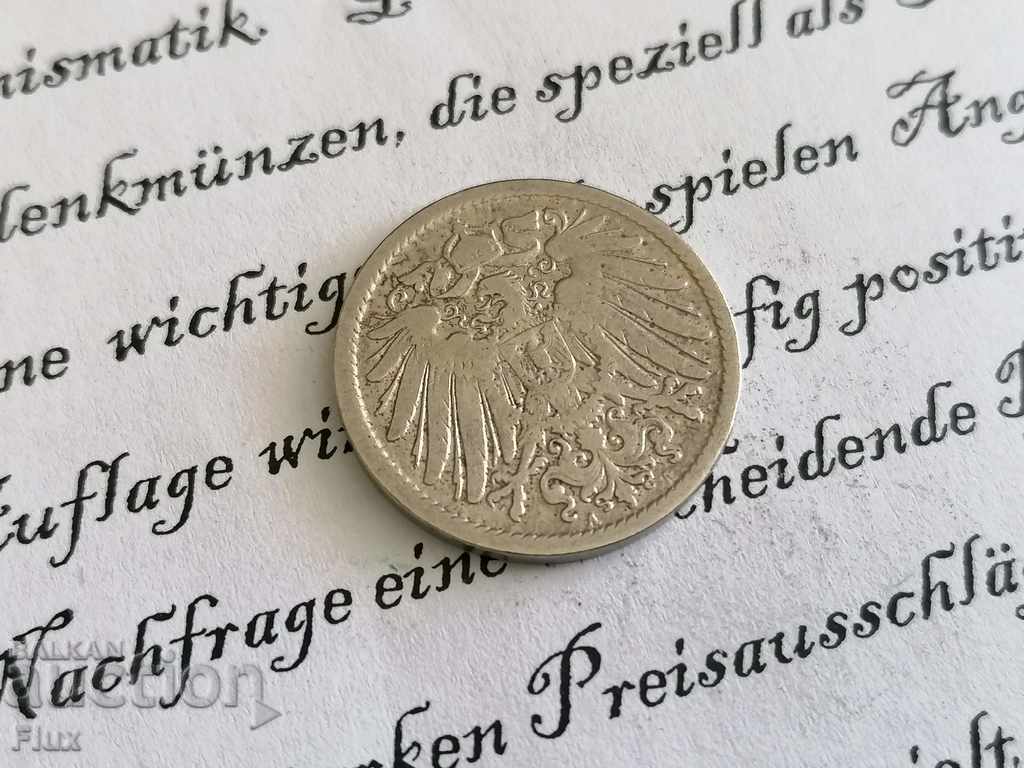 Reich Coin - Germany - 10 pfenigs 1898; Series A with price 4.25 BGN | € 2.17 Reich Coin - Germany - 10 pfenigs 1898; Series A with price 4.25 BGN | € 2.17