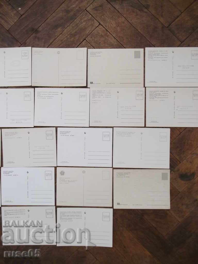 Lot of 20 pcs. cards "Rila Monastery" * - 6 Lot of 20 pcs. cards "Rila Monastery" * - 6
