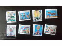 Poland - 1971 CHILDREN'S DRAWINGS - series clean
