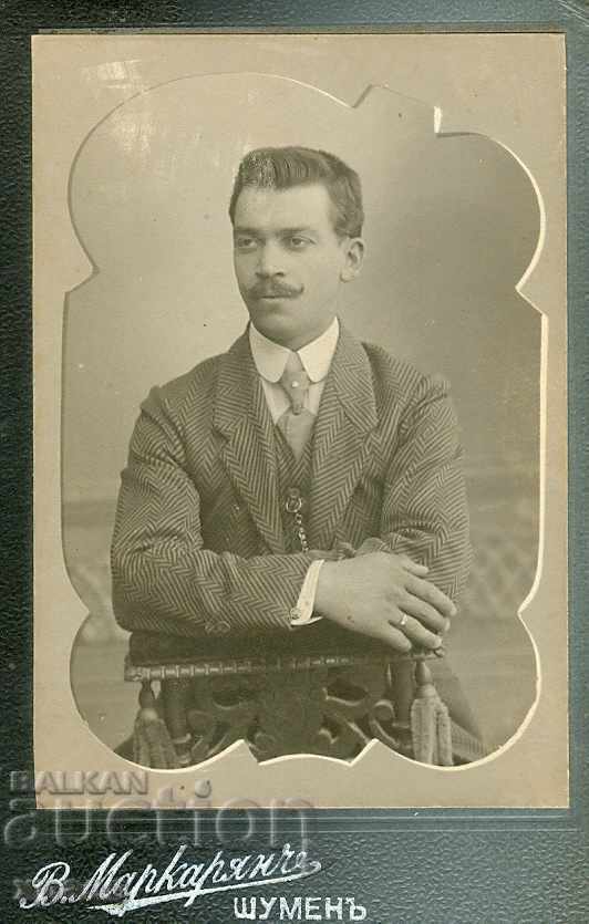 FOTOGRAFIE VECHE - CARTON - MARKARIAN - ȘUMEN - M0028