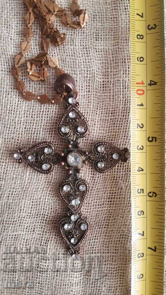 Massive with stones and gilded chain - 6 Massive with stones and gilded chain - 6