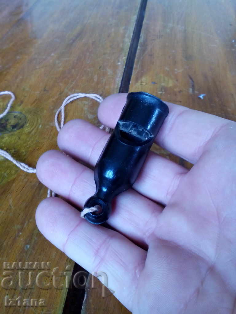 Old baby whistle with price 10.00 BGN | € 5.11