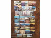 Lot of 40 pcs. cards "Black Sea coast" *