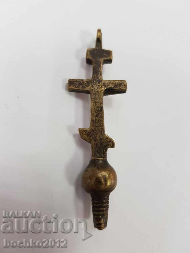 Bulgarian Russian Tsar Bronze Cross on a Screw with price € 23.00 | 44.98 BGN