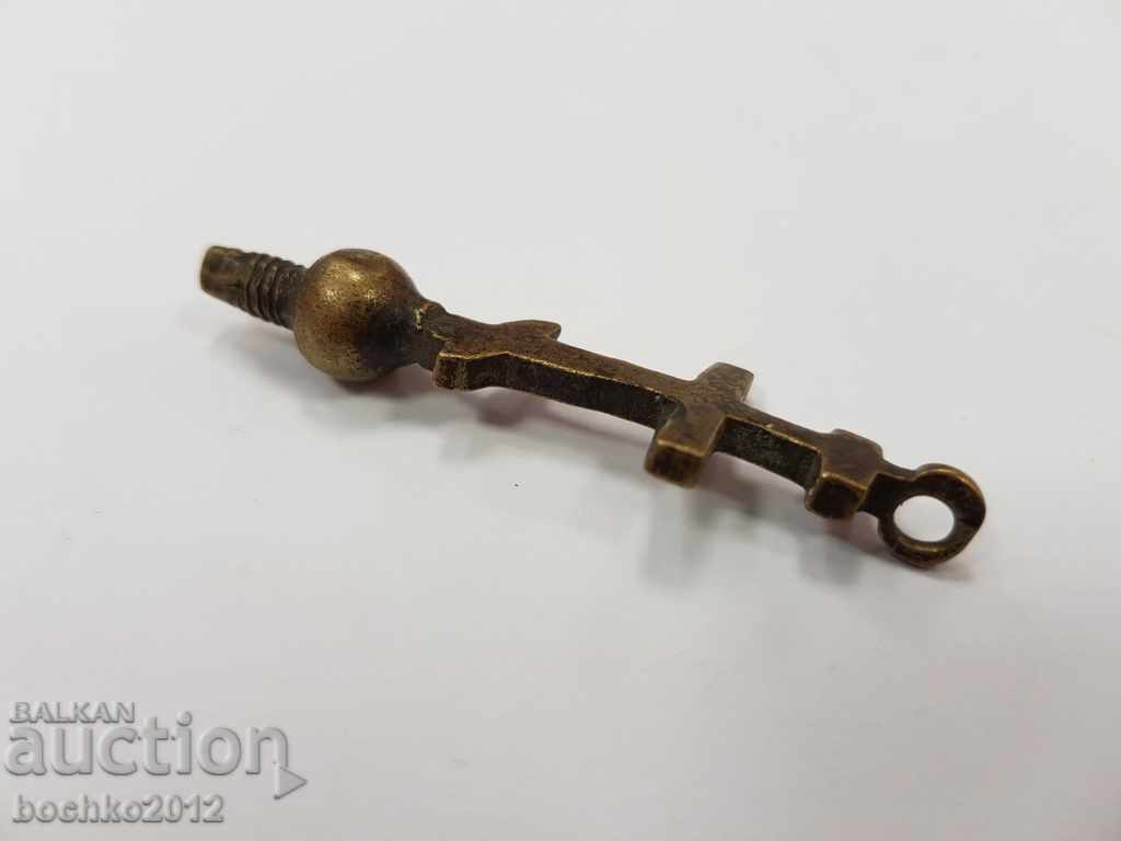 Delivery of Bulgarian Russian Tsar Bronze Cross on a Screw