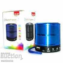 Bluetooth MP3 Speaker with Hands-Free WS-887 with price 19.98 BGN | € 10.22 Bluetooth MP3 Speaker with Hands-Free WS-887 with price 19.98 BGN | € 10.22