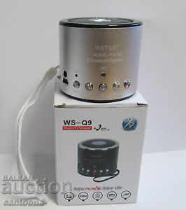 Wireless Bluetooth / Wireless / Radio / MP3 / AUX Speaker WS-Q9 with price 16.98 BGN | € 8.68 Wireless Bluetooth / Wireless / Radio / MP3 / AUX Speaker WS-Q9 with price 16.98 BGN | € 8.68