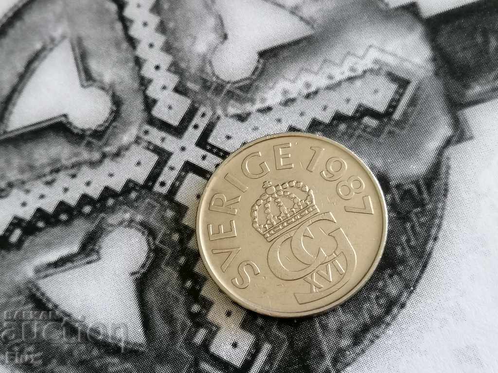 Coin - Sweden - 5 kroner 1987 with price 1.90 BGN | € 0.97 Coin - Sweden - 5 kroner 1987 with price 1.90 BGN | € 0.97