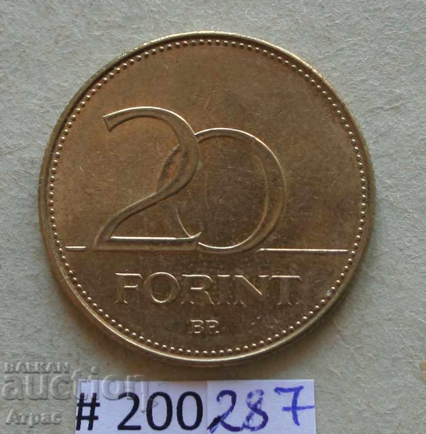 20 forints 2008 Ungaria