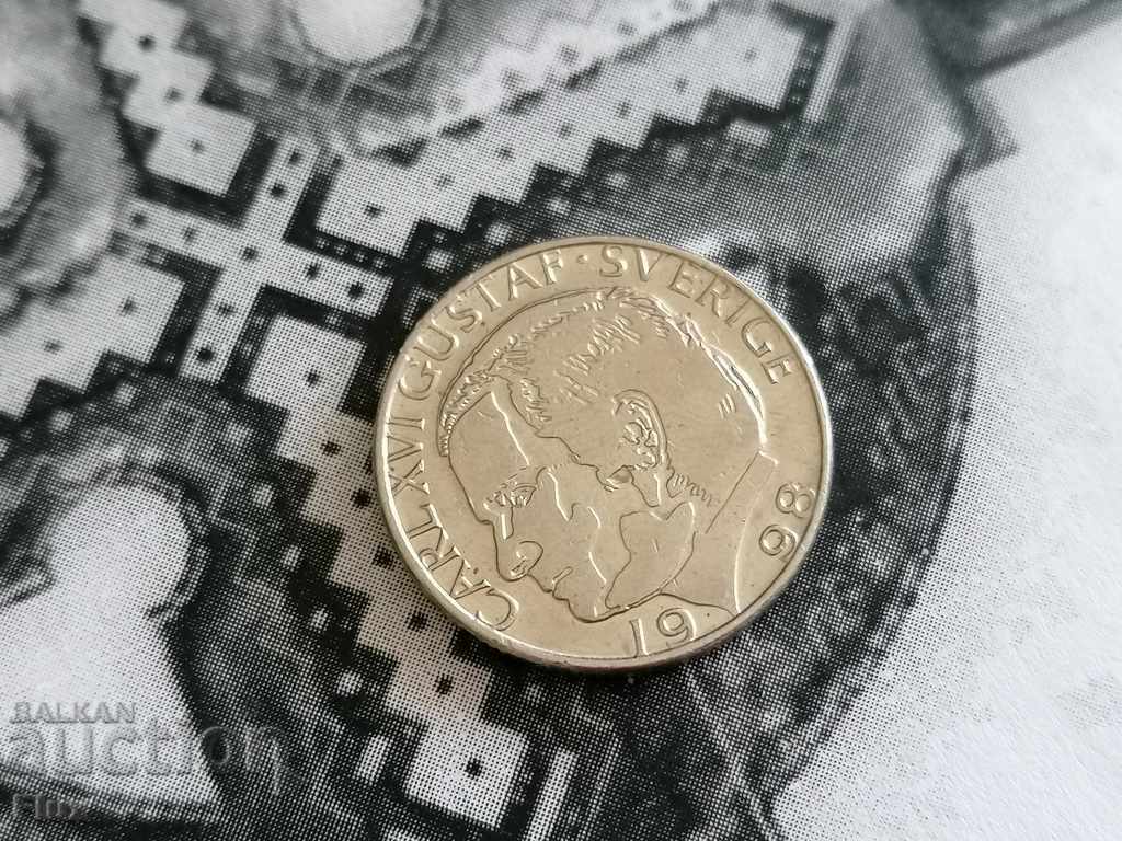 Coin - Sweden - 1 kroner 1998 with price 1.30 BGN | € 0.66 Coin - Sweden - 1 kroner 1998 with price 1.30 BGN | € 0.66