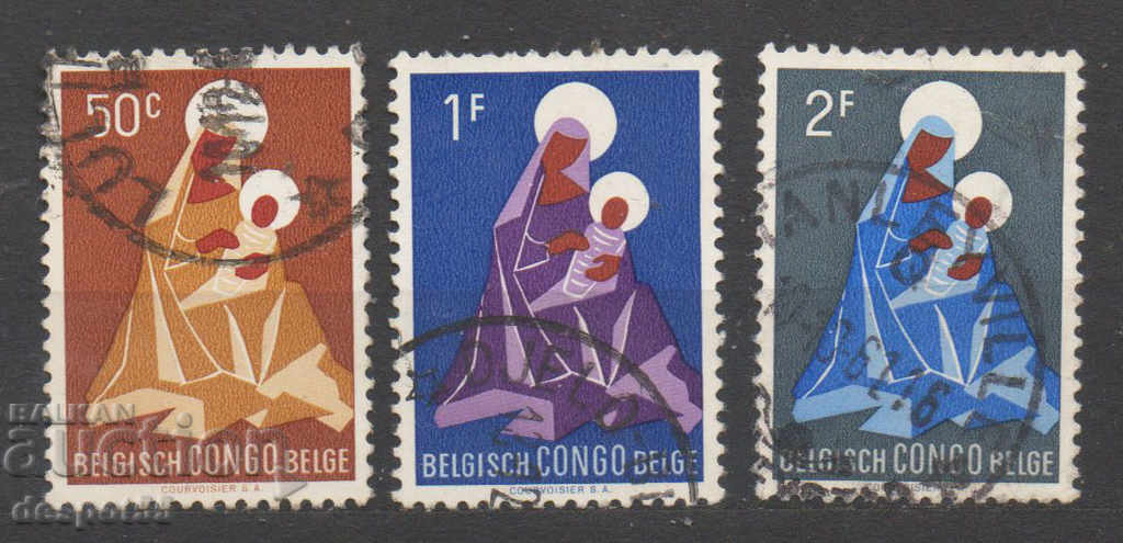 1959. The Belgian Congo. Christmas.