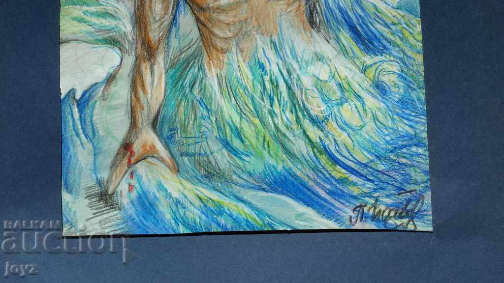 Delivery of PAINTING "THE CREATOR" mixed media / SIGNED Delivery of PAINTING "THE CREATOR" mixed media / SIGNED