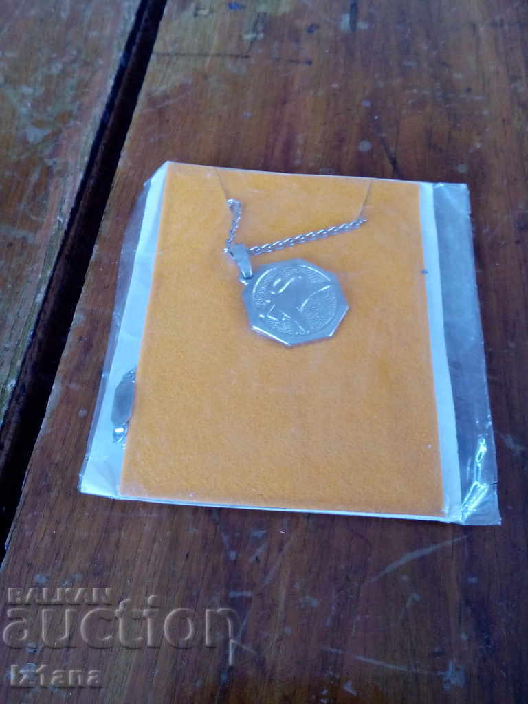 Old Taurus Zodiac Necklace Old Taurus Zodiac Necklace