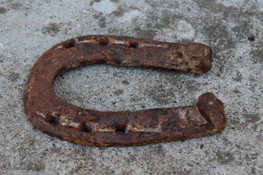 AUTHENTIC OLD Horseshoe Wrought Iron