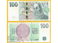 (¯`'•.¸ CZECH REPUBLIC 100 kroner 2018 UNC ¸.•'´¯)