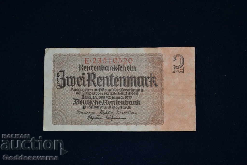 Germany 2 Mark 1937