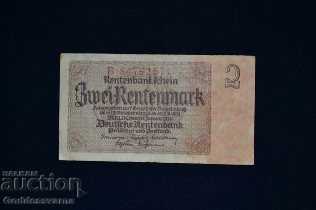 Germany 2 Mark 1937