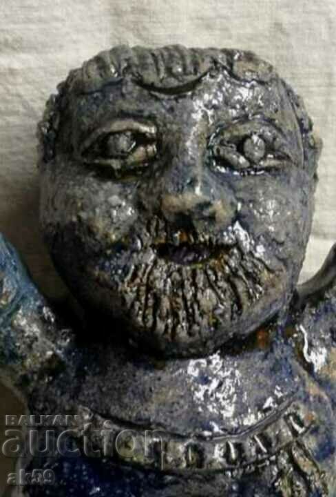 Plastic mic, sculptură - „Câștigătorul” - masă din argilă. - 6 Plastic mic, sculptură - „Câștigătorul” - masă din argilă. - 6