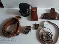 Lot of leather goods