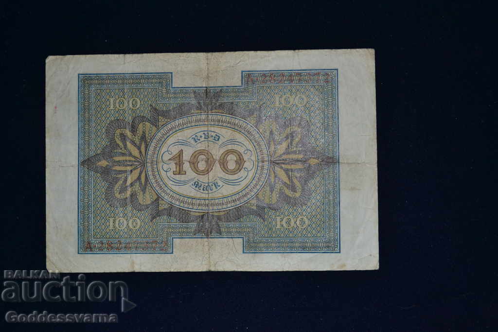 Germany 100 Mark 1920 Pick 69 Ref 7372 with price 3.00 BGN | € 1.53 Germany 100 Mark 1920 Pick 69 Ref 7372 with price 3.00 BGN | € 1.53