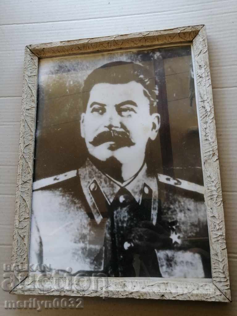 Soch framed photo, portrait of the father of the people of Stalin - 5 Soch framed photo, portrait of the father of the people of Stalin - 5