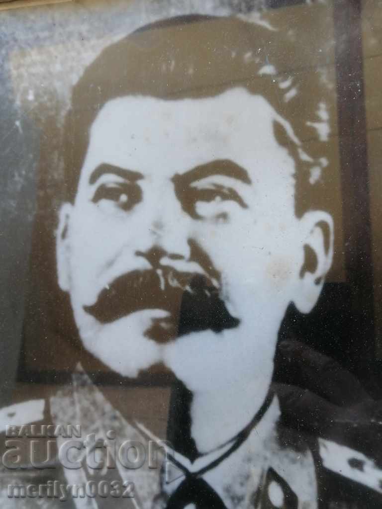 Soch framed photo, portrait of the father of the people of Stalin - 6 Soch framed photo, portrait of the father of the people of Stalin - 6