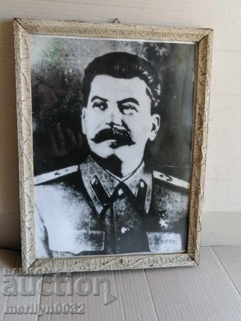 Soch framed photo, portrait of the father of the people of Stalin - 7 Soch framed photo, portrait of the father of the people of Stalin - 7