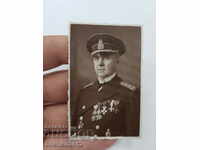 Bulgarian Royal Navy Military Photography with Captain 1st Wound
