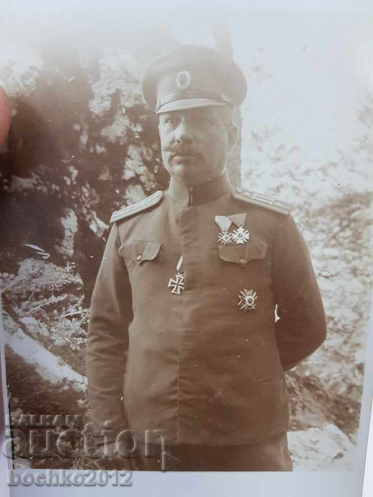Българска царска фотография подполковник Планинска Артилерия