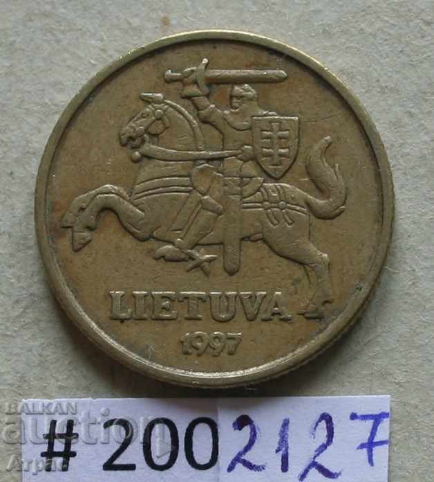 20 centim 1997 Lithuania with price € 0.26 | 0.51 BGN