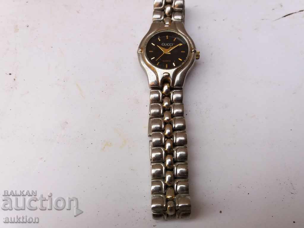 Auction WOMEN'S CLOCK CLOCK - WITH METAL BELT - FOR REPAIR Auction WOMEN'S CLOCK CLOCK - WITH METAL BELT - FOR REPAIR