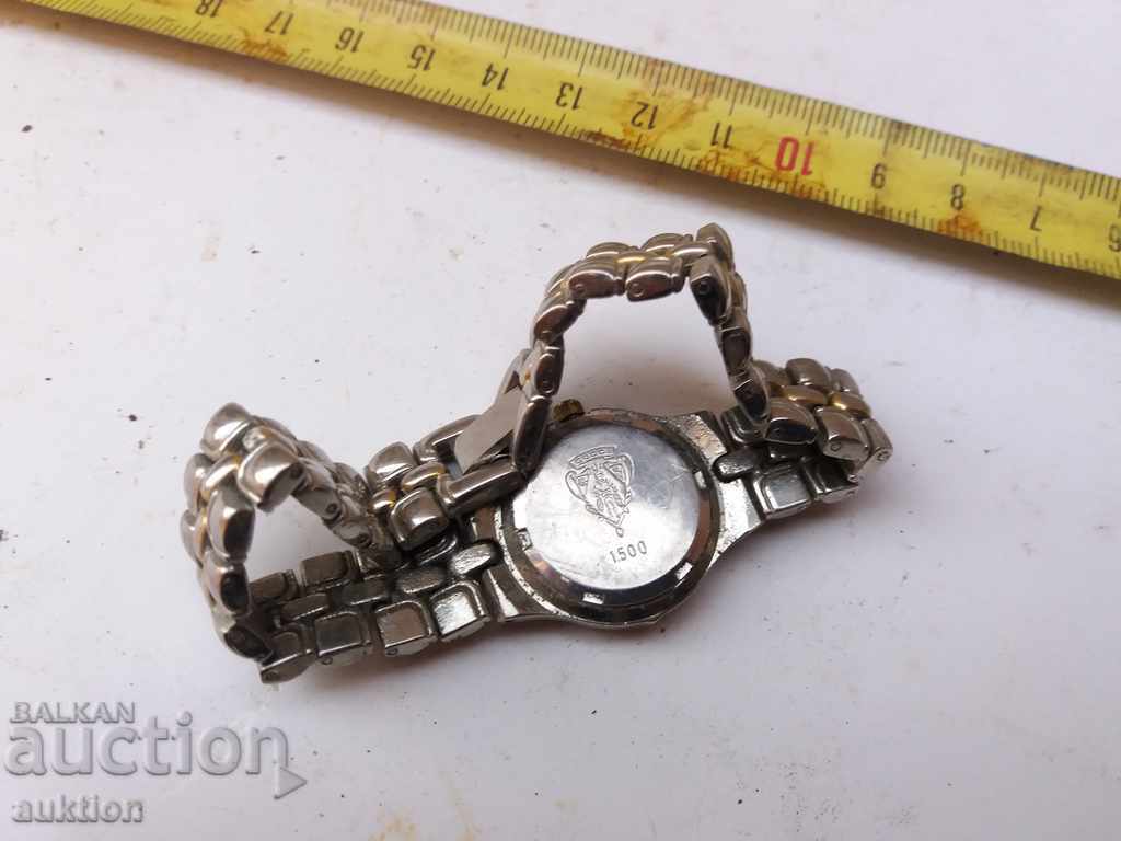 WOMEN'S CLOCK CLOCK - WITH METAL BELT - FOR REPAIR - 7 WOMEN'S CLOCK CLOCK - WITH METAL BELT - FOR REPAIR - 7