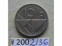 10 цента  2008 Аруба
