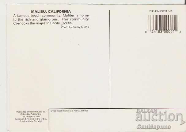 Postcard USA Malibu View 1 * with price 0.80 BGN | € 0.41 Postcard USA Malibu View 1 * with price 0.80 BGN | € 0.41