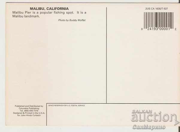 Postcard USA Malibu View 2 * with price 0.80 BGN | € 0.41 Postcard USA Malibu View 2 * with price 0.80 BGN | € 0.41