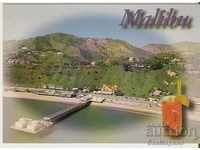 Postcard USA Malibu View 2 *