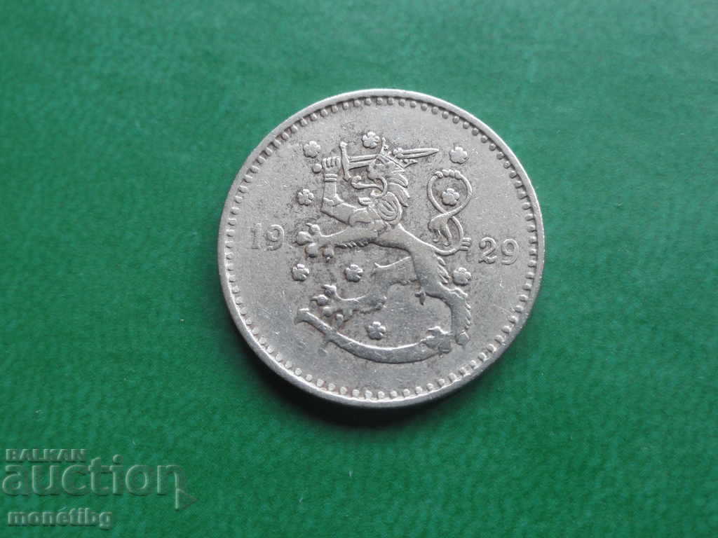 Finland 1929 - 1 Markka - 5 Finland 1929 - 1 Markka - 5