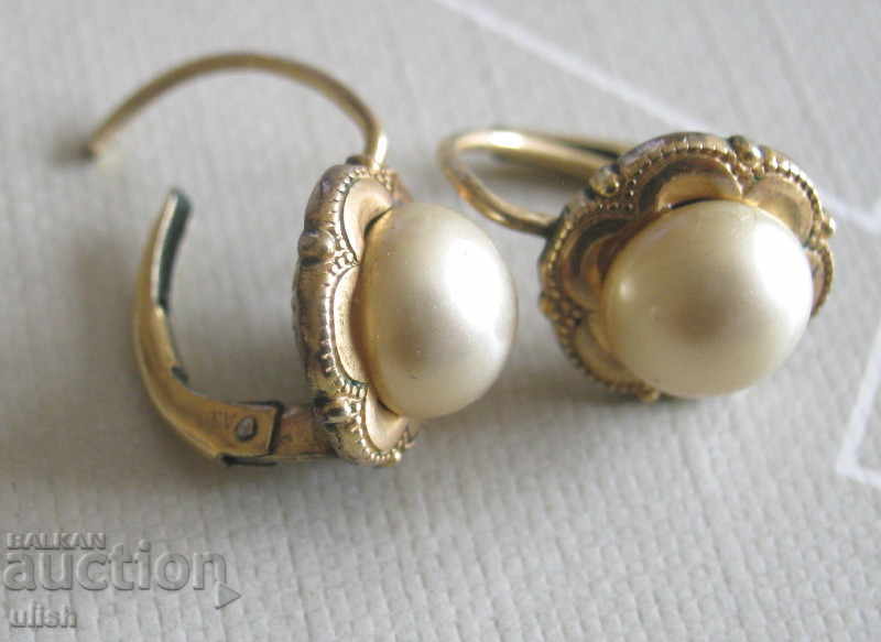 Delivery of Old gilded earrings earrings Delivery of Old gilded earrings earrings