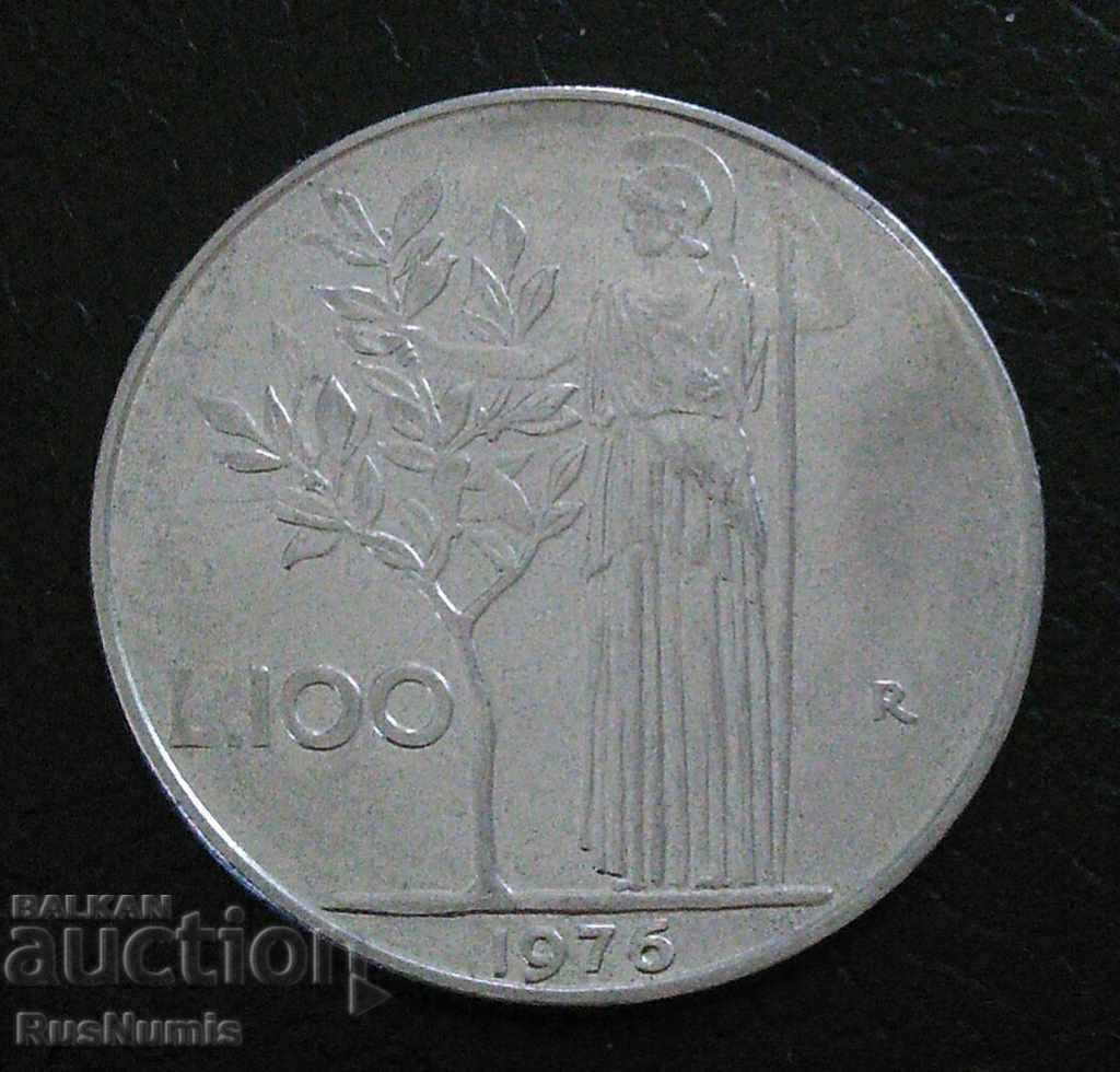Italia. 100 GBP 1976