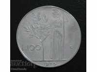 Italia. 100 GBP 1976