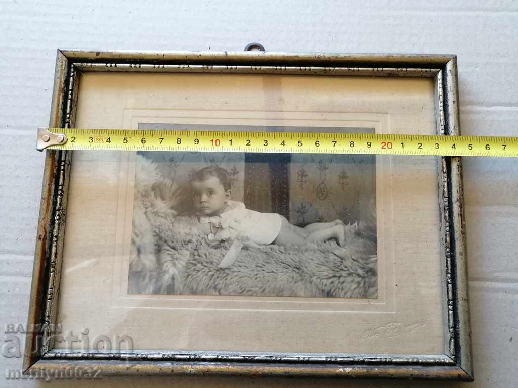 Δημοπρασία Παλιά φωτογραφία φωτογραφίας πορτρέτο