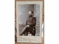 1905 DOCTOR MILITAR BULGAR SABER TEMLYAK FOTO FOTO