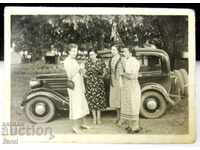 OLD PHOTOGRAPHY-THE LARGEST PHOTOGRAPHY-RETRO CAR-3.5cm X 2.5C