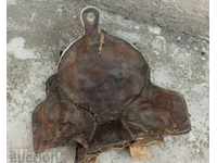 VERY OLD LEATHER SADDLE