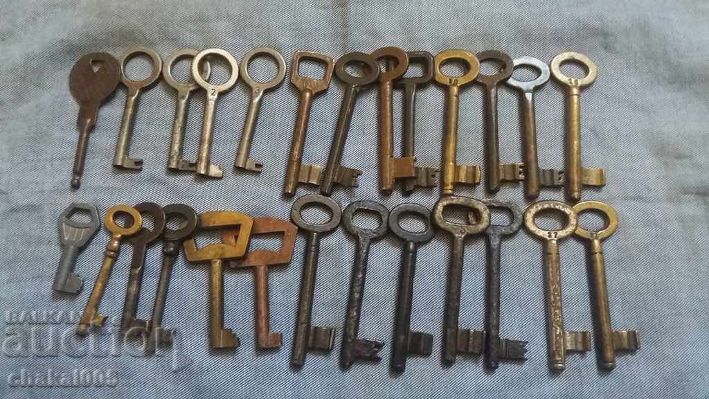 Παλιά κλειδιά σε παρτίδα